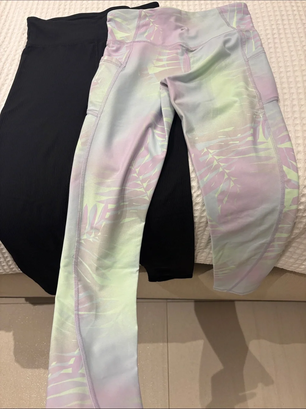 Old Navy Girls' Leggings Set - Black, Pink, Orange, Mint